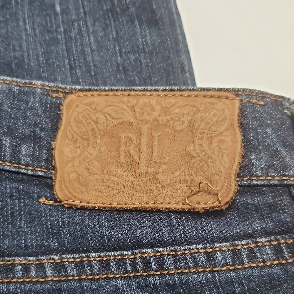 Ralph Lauren Women's Straight Leg Jeans - Dark Blue